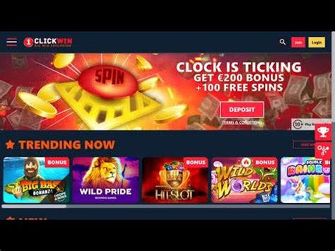 1clickwin Casino Aplicacao