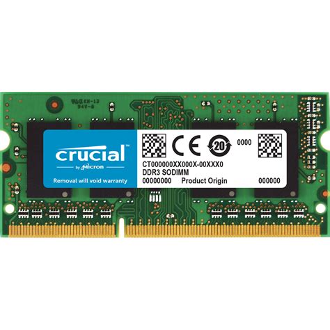 1x So Dimm Ddr3l 1 35 V Slot De 1333mhz