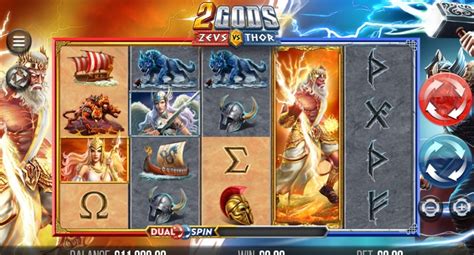 2 Gods Zeus Vs Thor Dualspin 888 Casino