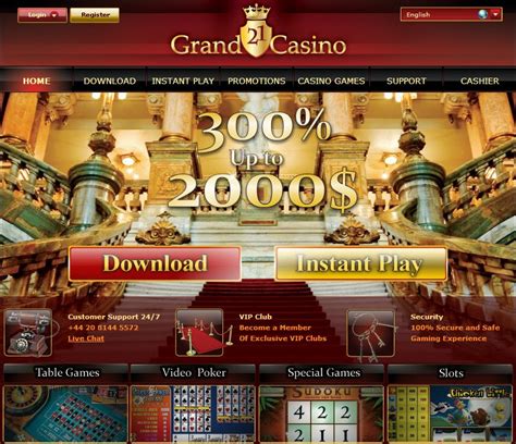 21 Grand Casino Mobile