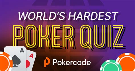 50$ Poker Quiz