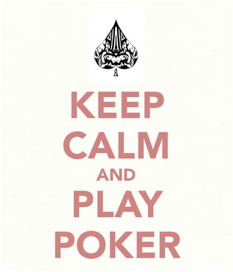 A Poesia De Poker Palavras