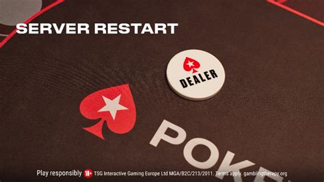 A Pokerstars Reinicializacao Do Servidor