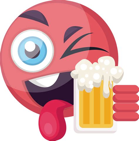 Acho Que Emoji Slots De Cerveja Rosto