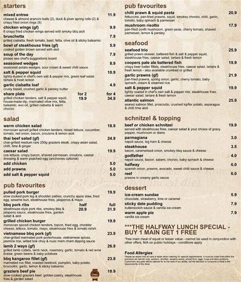 Adelaide Casino Menus De Almoco