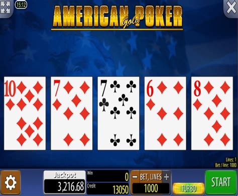 American Poker Automat Zadarmo