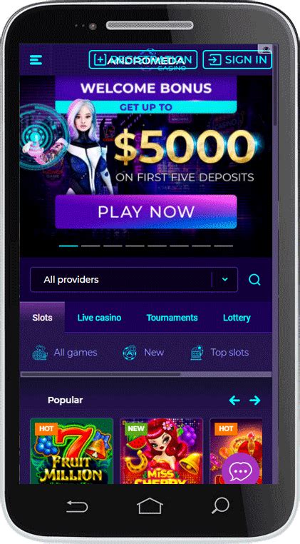 Andromeda Casino Mobile