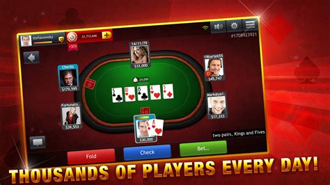 App De Poker De Texas Holdem