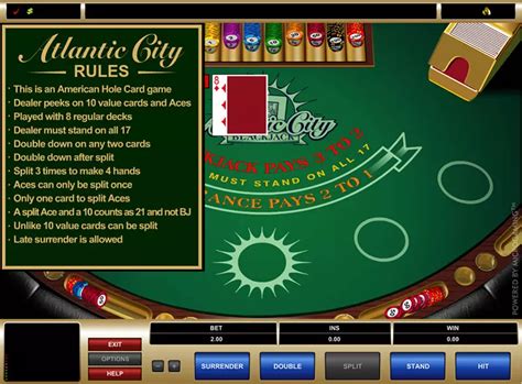 Atlantic City Blackjack Bwin