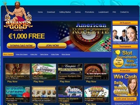 Atlantis Gold Torneio De Casino Bonus Codes