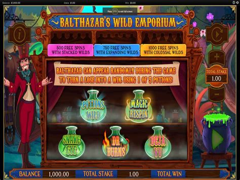 Balthazar S Wild Emporium Leovegas