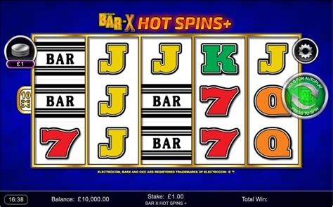 Bar X Hot Spins Slot Gratis