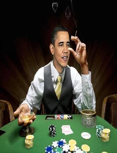Barack Obama Poker Face
