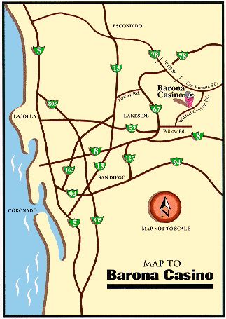 Barona Casino Mapquest