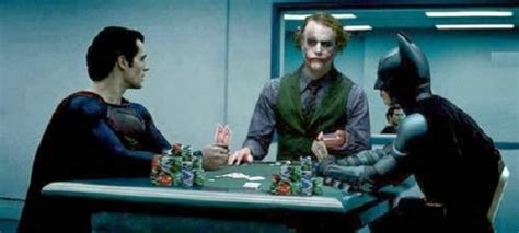 Batman Superman Coringa Poker