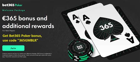 Bet365 Poker Movel Bonus