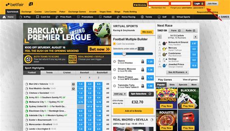 Betfair Player Could Log And Deposit Into