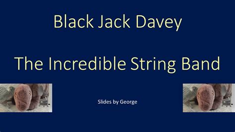 Black Jack Davey Guias Listras Brancas
