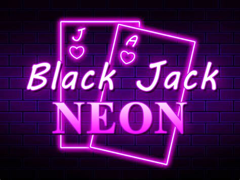 Black Jack Neon Amante De 1980