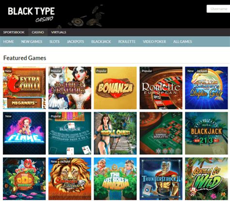 Black Type Casino App