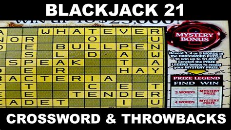 Blackjack Xword Pista