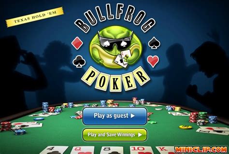 Bullfrog Poker Desbloqueado