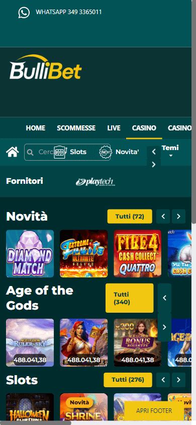 Bullibet Casino Mobile