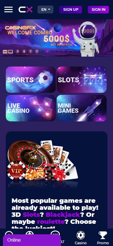 Casinerx Casino Mobile