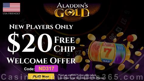 Casino Do Ouro De Aladdins Bonus Sem Deposito