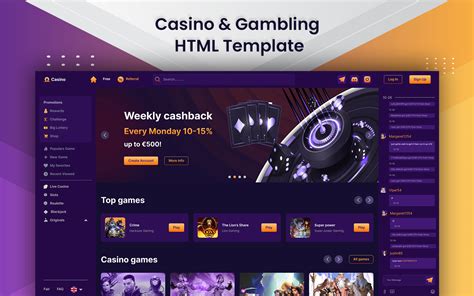 Casino Html Tema