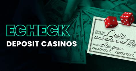 Casino Online Echeck