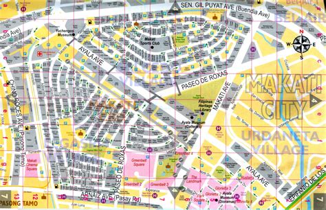 Casino Street Palanan Na Cidade De Makati Mapa