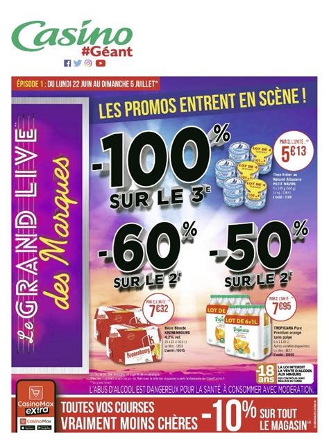 Catalogo Geant Casino Villeneuve Loubet 06