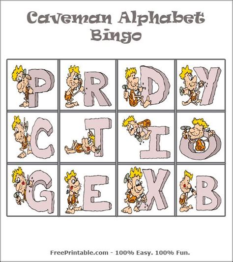 Caveman Bingo Brabet