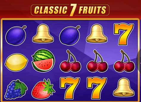 Classic 7 Fruits Slot Gratis