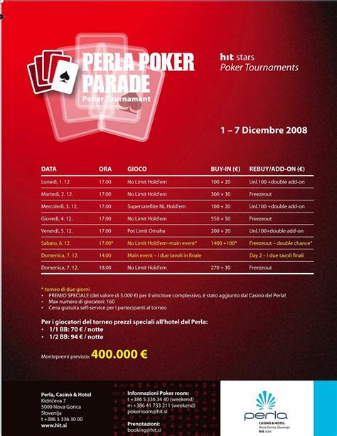 Classifica Torneo De Poker Nova Gorica