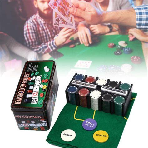 Conjunto De Texas Hold Em Piscina De Poker