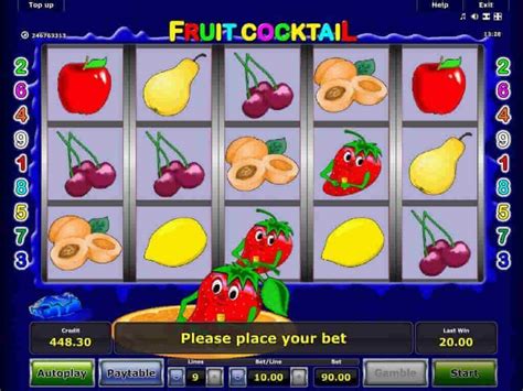 Coquetel De Frutas De Casino Online Gratis