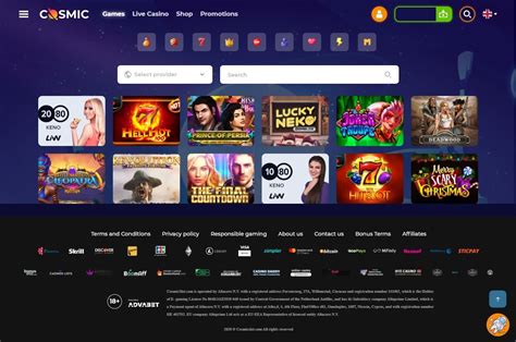Cosmicslot Casino Colombia