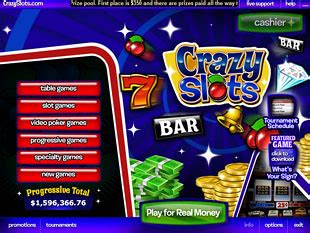 Crazy Slots Casino Bonus Codes