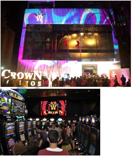 Crown Casino Estacionamento Noite De Sabado