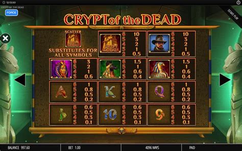 Crypt Of The Dead Slot - Play Online