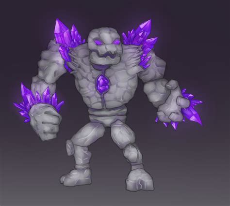 Crystal Golem Blaze