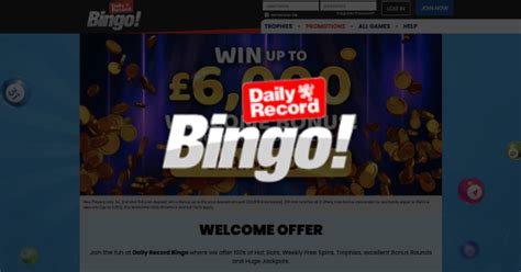Daily Record Bingo Casino Bonus