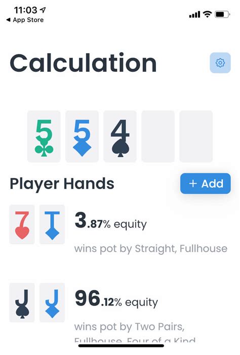 De Odds De Poker App Ios