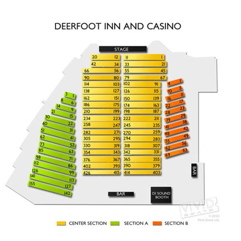 Deerfoot Casino Mapa