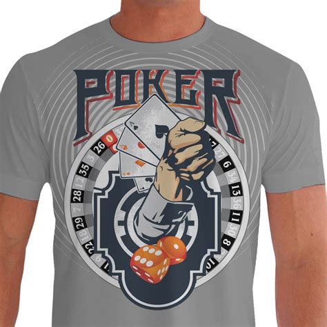 Engracado Poker Camisas