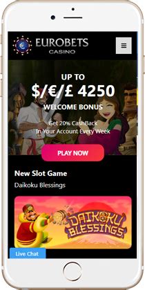 Eurobets Casino Mobile