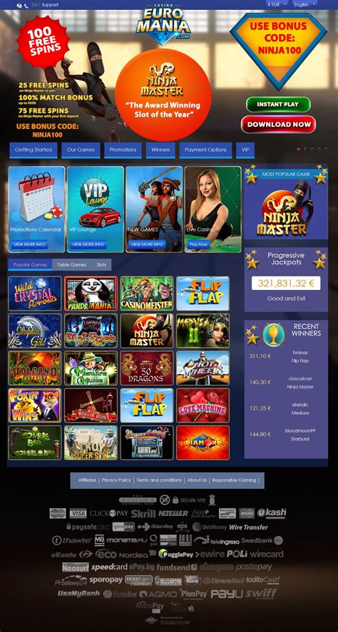 Euromania Casino App