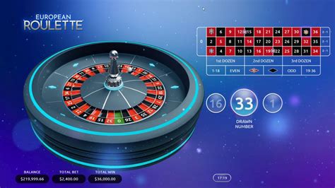 European Roulette Vibra Gaming Betsson